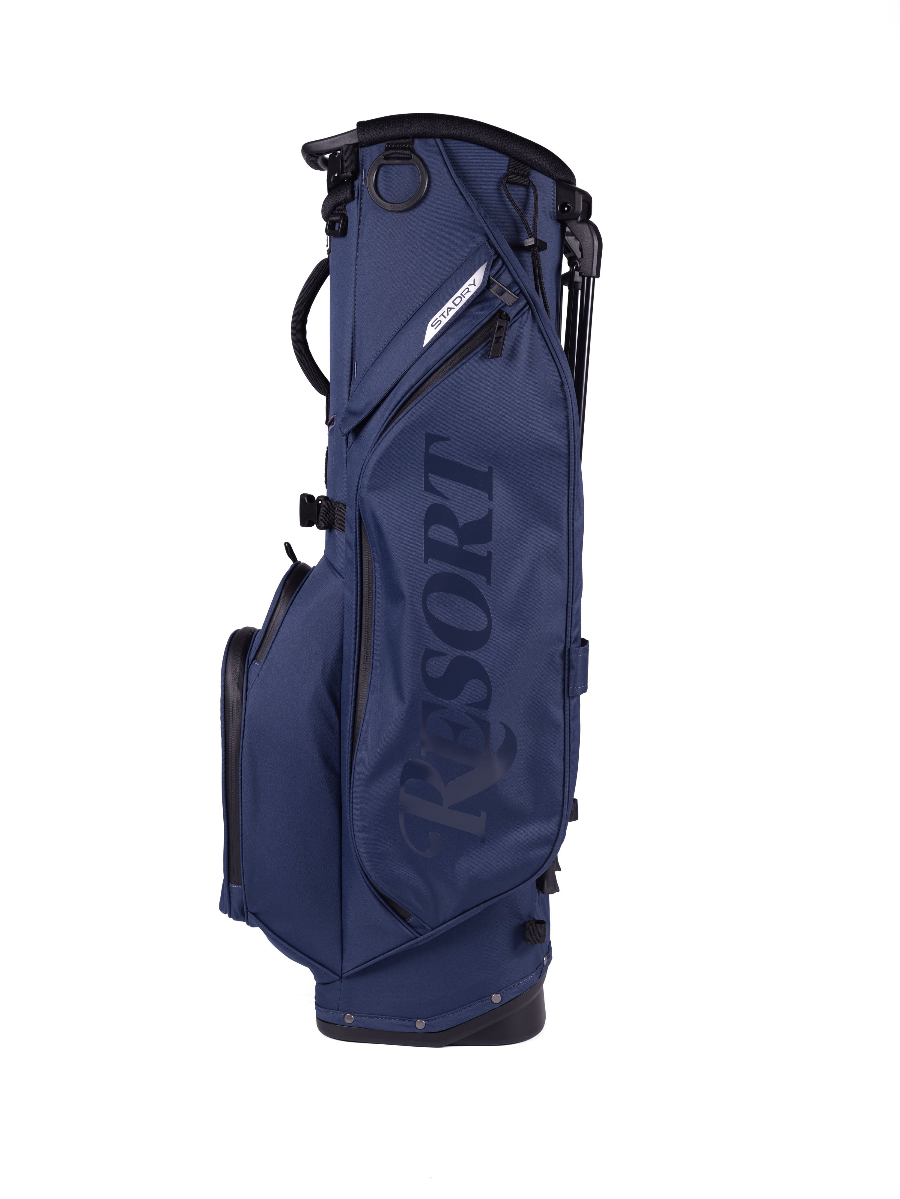 TITLEIST PLAYERS S4 STADRY WATERPROOF STAND BAG- NAVY/ BLACK/ BLACK