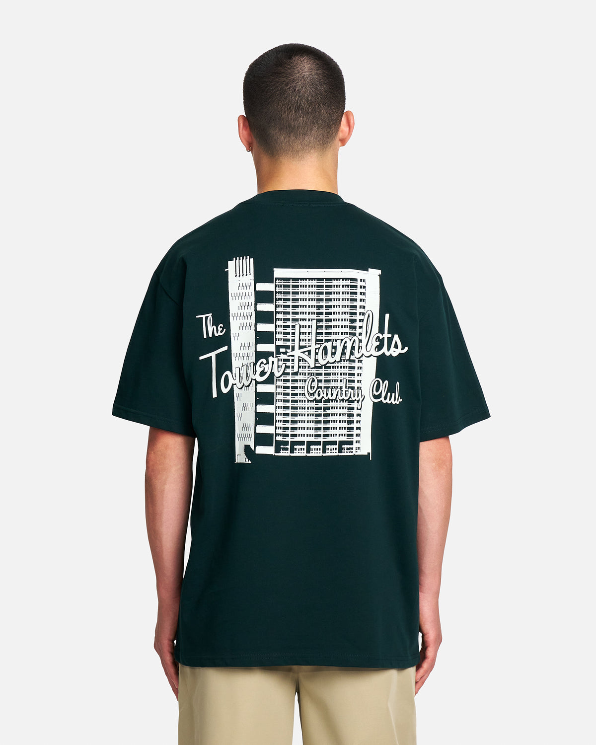 Resort Tower Hamlets Country Club Balfron Heavy T-Shirt - Dark Green
