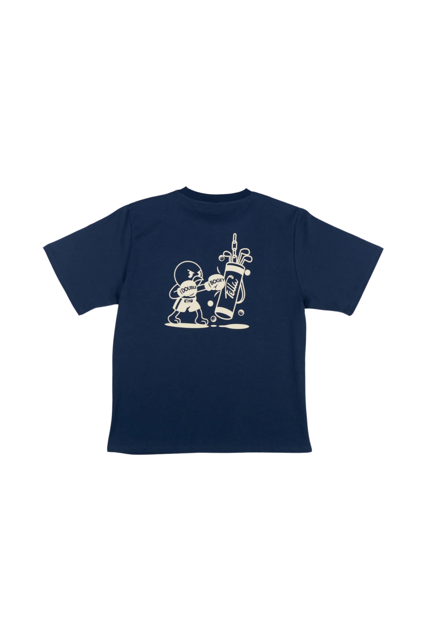 FELLA DOUBLE BOGEY BOXER TEE NAVY