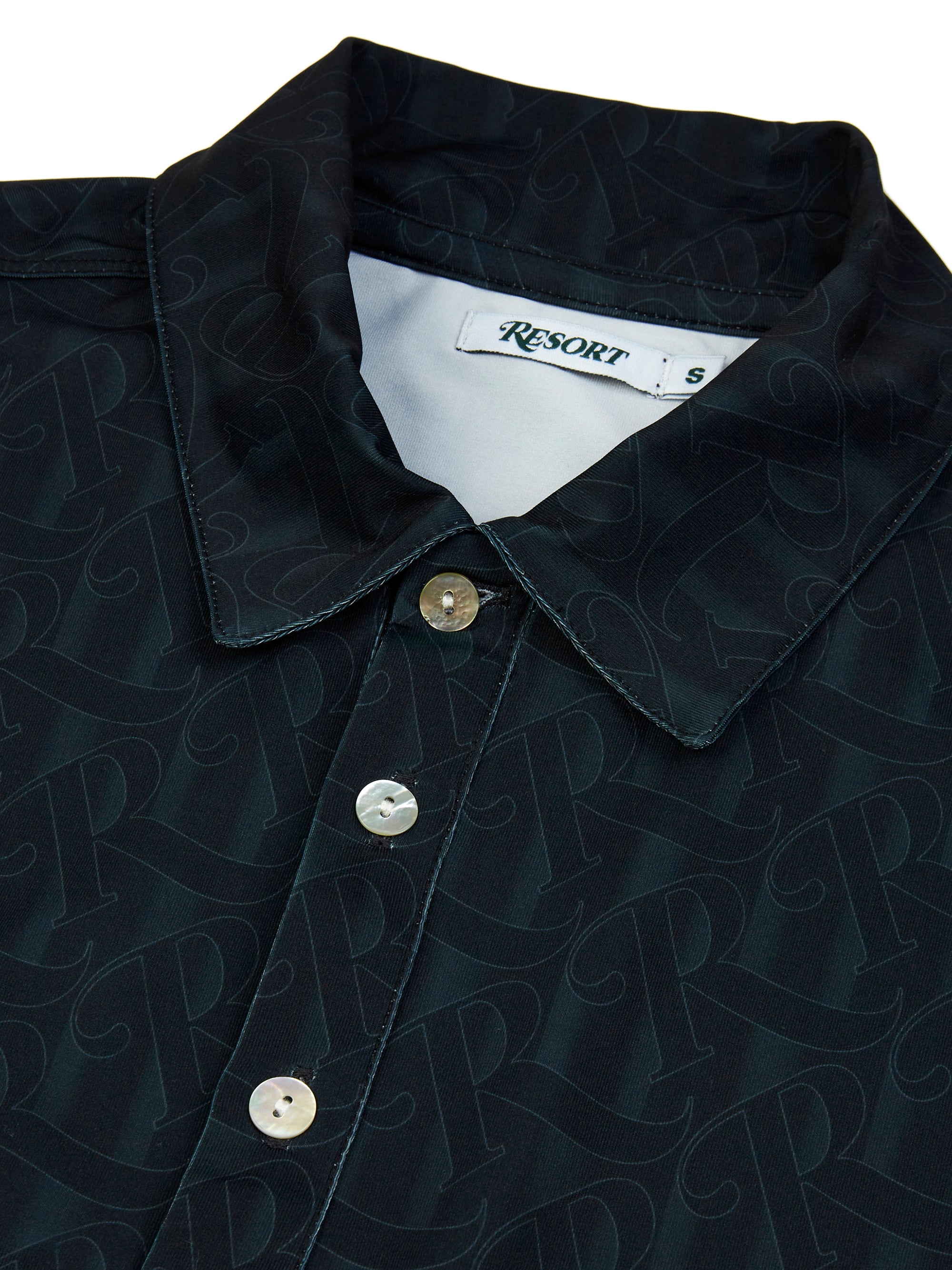 RESORT WASHED BLACK R POLO