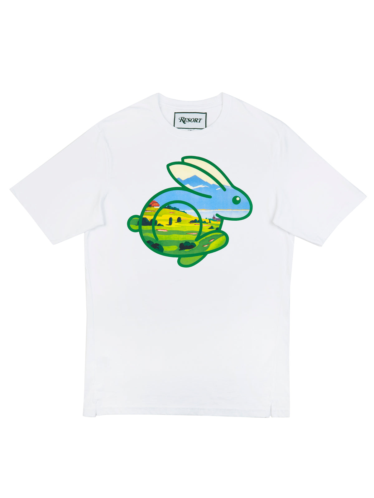 Resort Rabbit T-Shirt – White