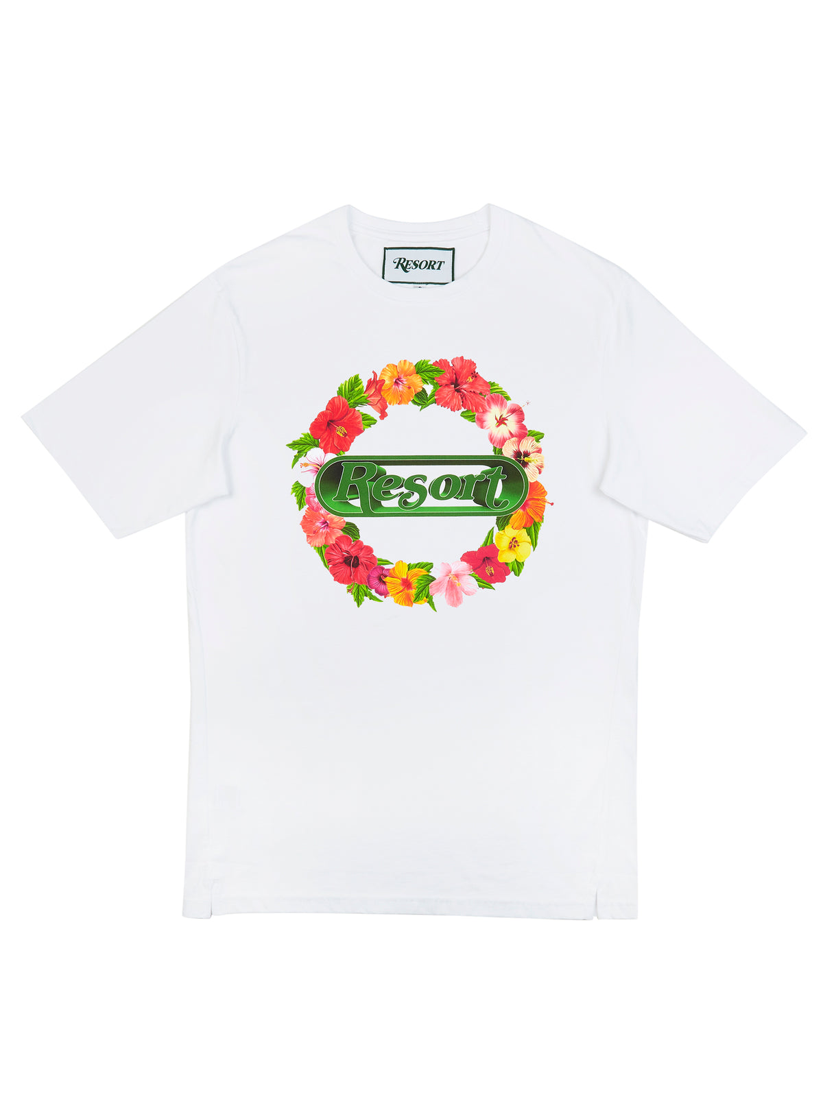 Resort Wreath T-Shirt – White