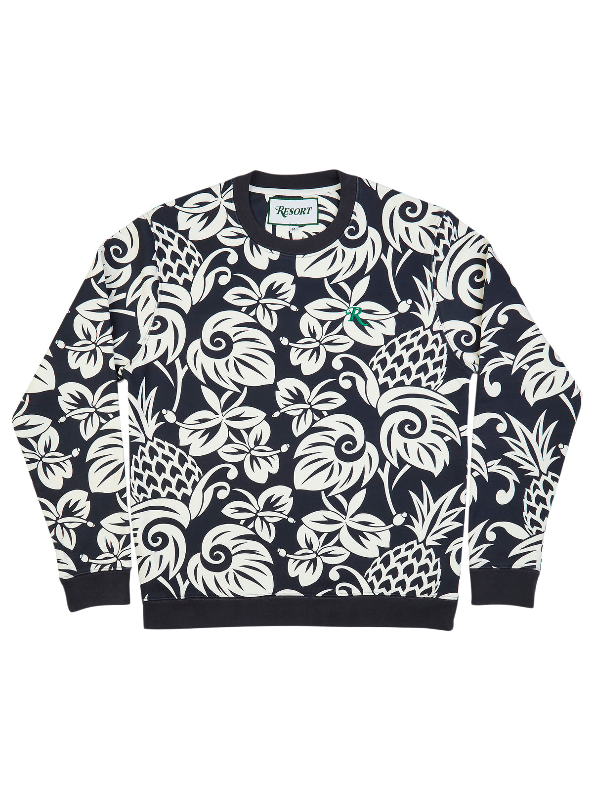 Resort Pineapple Crewneck – Navy