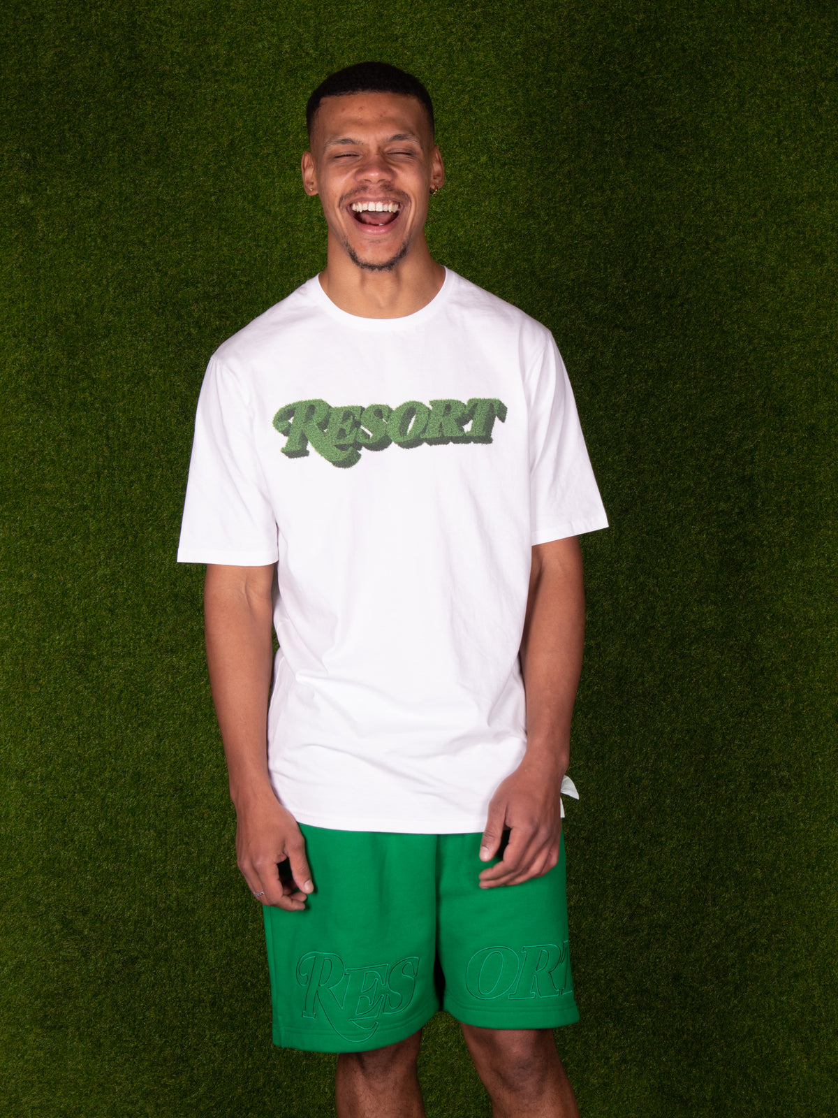 Resort Grass T-Shirt – White